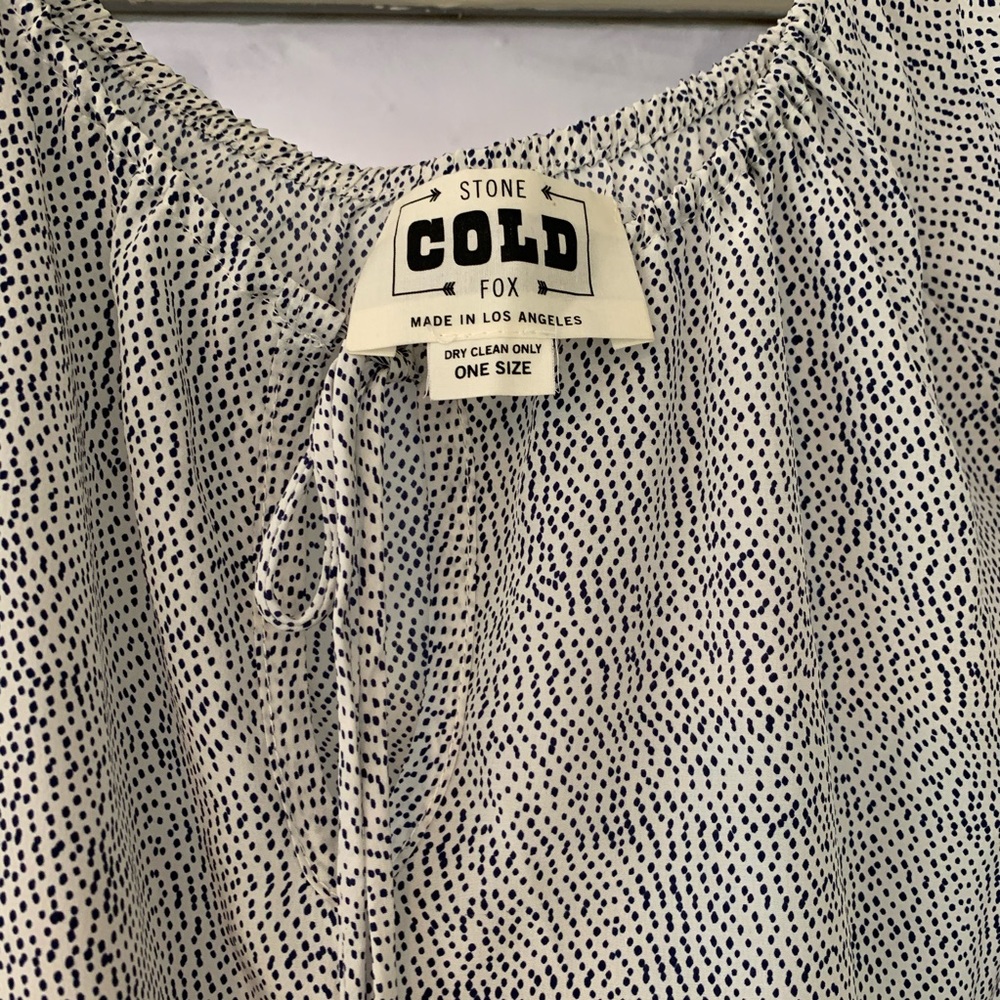 Stone Cold Fox Silk Top - Picture 2 of 9